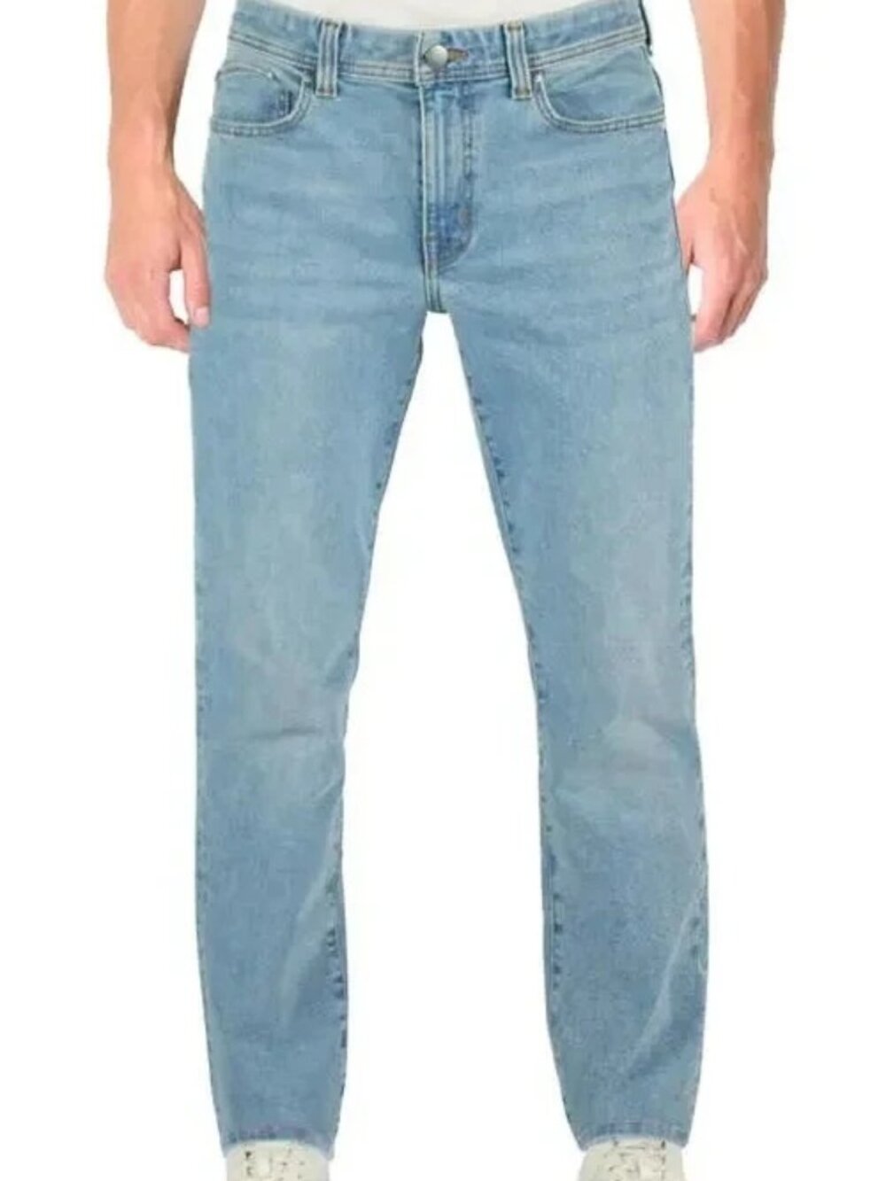 New FIDELITY DENIM JIMMY Slim Straight Jeans Nimes Stretch Treo Wash 29 x 34.5